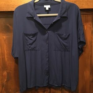 NWOT Lularoe medium Amy. Navy